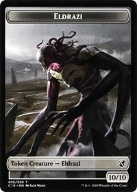 Eldrazi // Egg Double-Sided Token [Commander 2019 Tokens]-1