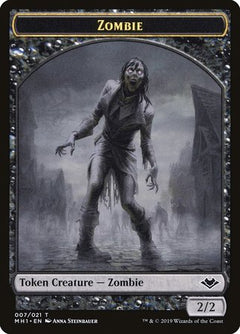 Zombie Token (007) [Modern Horizons Tokens]-1