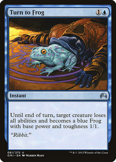 Turn to Frog [Magic Origins]-1