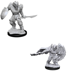 D&D Nolzurs Marvelous Unpainted Miniatures Dragonborn Fighter Male-1