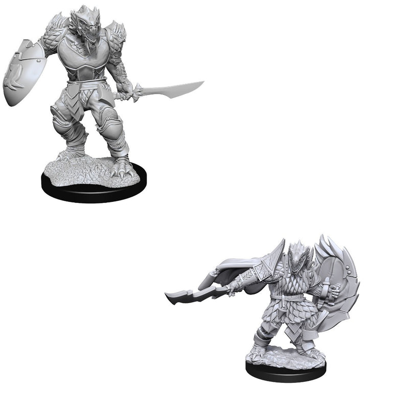 D&D Nolzurs Marvelous Unpainted Miniatures Dragonborn Fighter Male-1