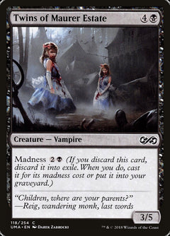 Twins of Maurer Estate [Ultimate Masters]-1