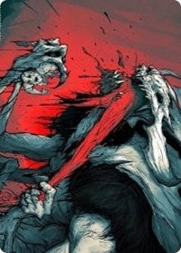 Vorinclex, Monstrous Raider 2 Art Card [Kaldheim Art Series]-1