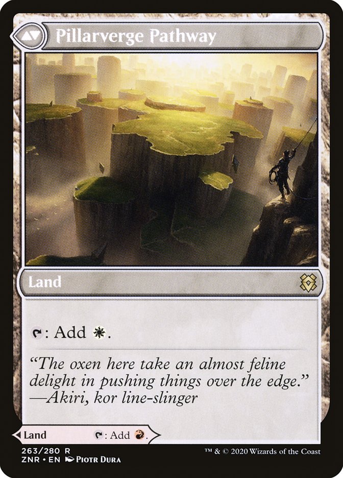 Needleverge Pathway // Pillarverge Pathway [Zendikar Rising]-2