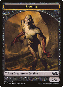 Zombie Token [Magic 2015 Tokens]-1