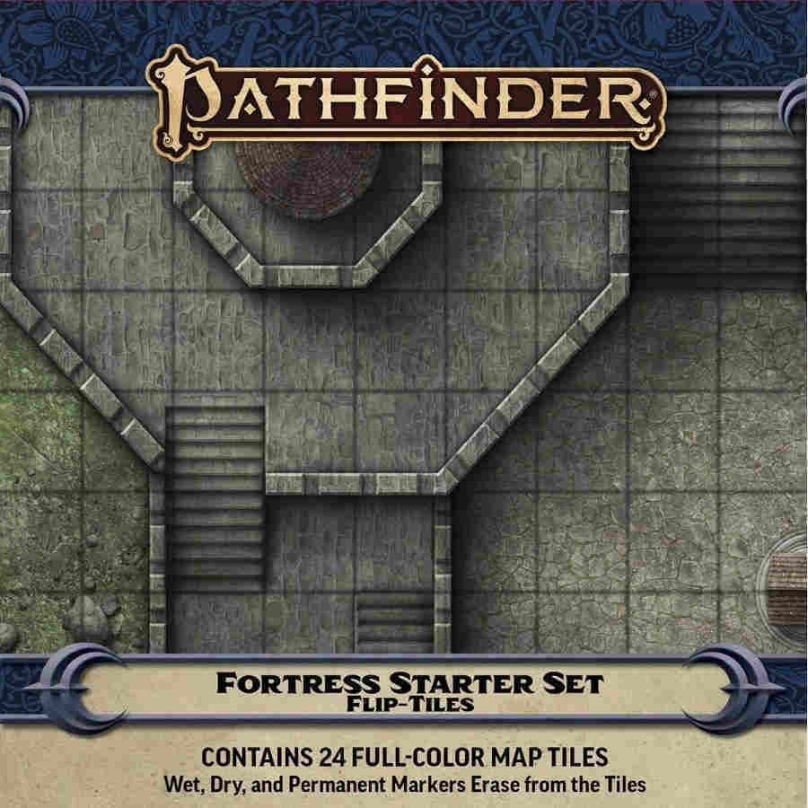 Pathfinder Accessories Flip Tiles Fortress Starter Set-1