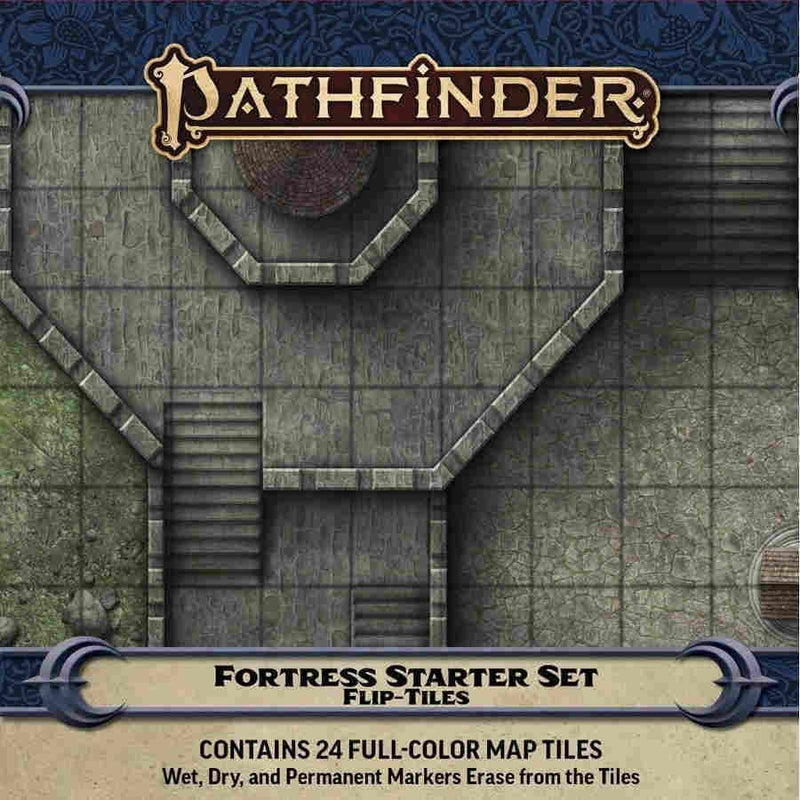 Pathfinder Accessories Flip Tiles Fortress Starter Set-1