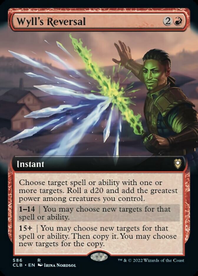 Wyll's Reversal (Extended Art) [Commander Legends: Battle for Baldur's Gate]-1