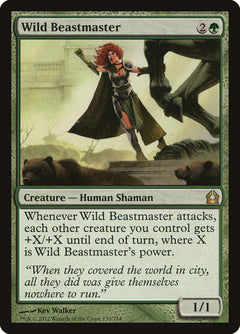 Wild Beastmaster [Return to Ravnica]-1