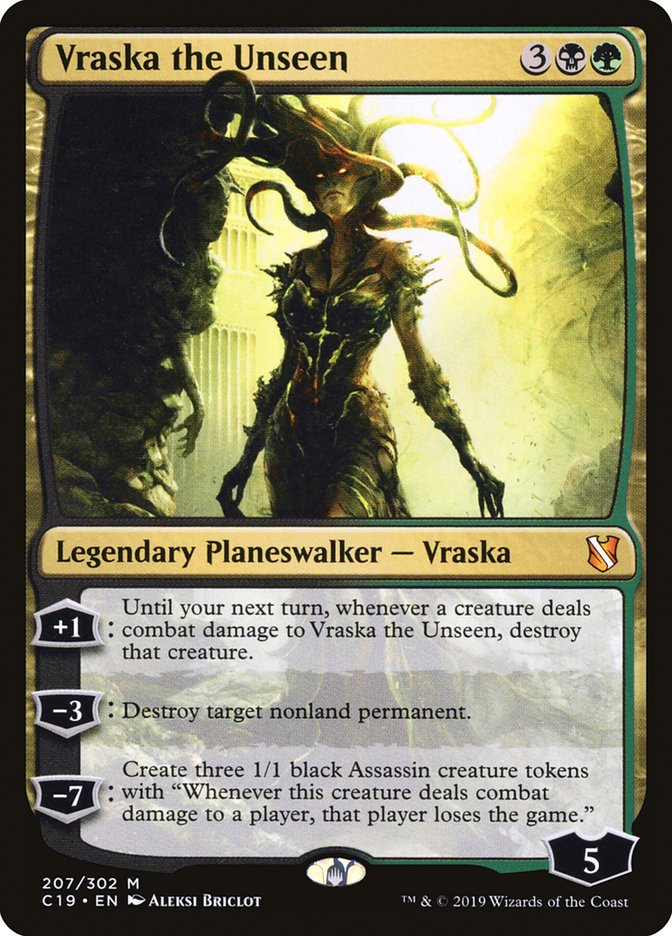 Vraska the Unseen [Commander 2019]-1