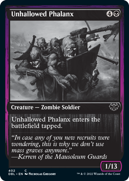 Unhallowed Phalanx [Innistrad: Double Feature]-1