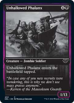 Unhallowed Phalanx [Innistrad: Double Feature]-1