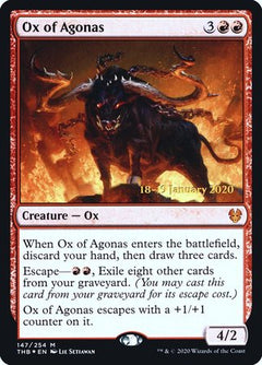 Ox of Agonas [Theros Beyond Death Promos]-1