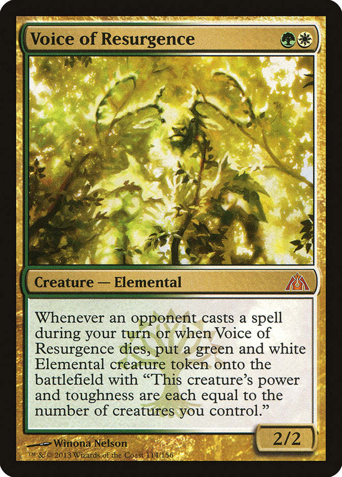 Voice of Resurgence [Dragon's Maze]-1