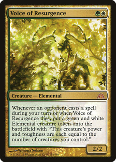 Voice of Resurgence [Dragon's Maze]-1