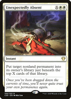 Unexpectedly Absent [Commander 2020]-1