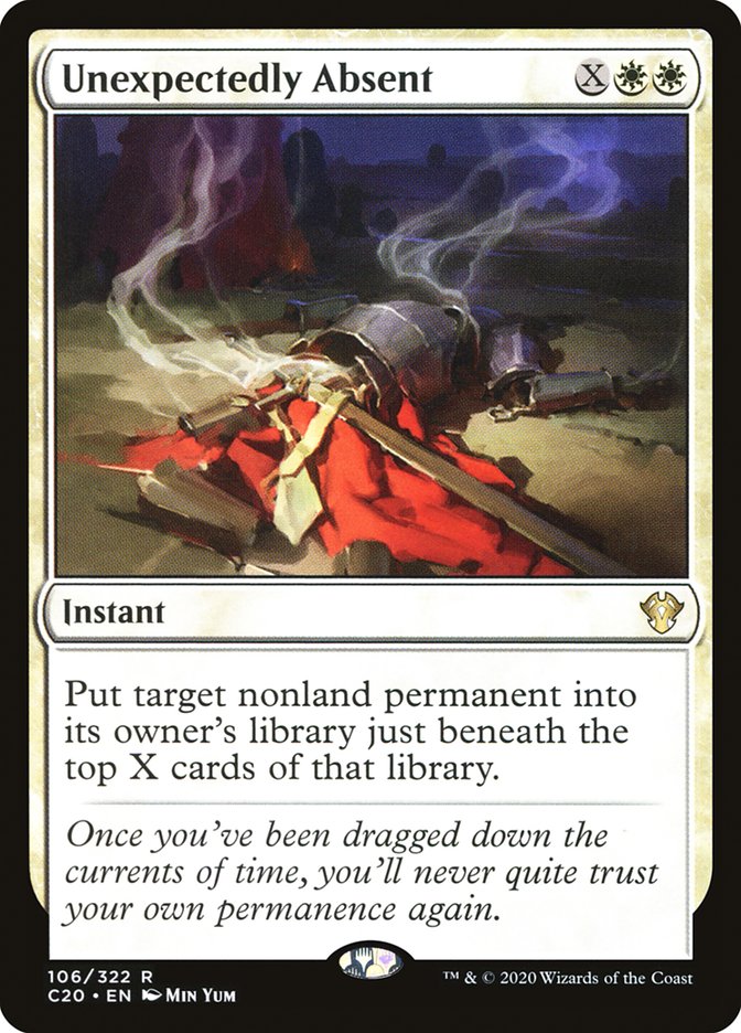 Unexpectedly Absent [Commander 2020]-1