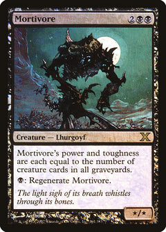 Mortivore (Premium Foil) [Tenth Edition]-1