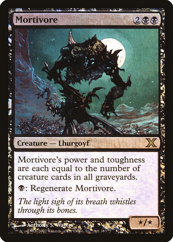 Mortivore (Premium Foil) [Tenth Edition]-1