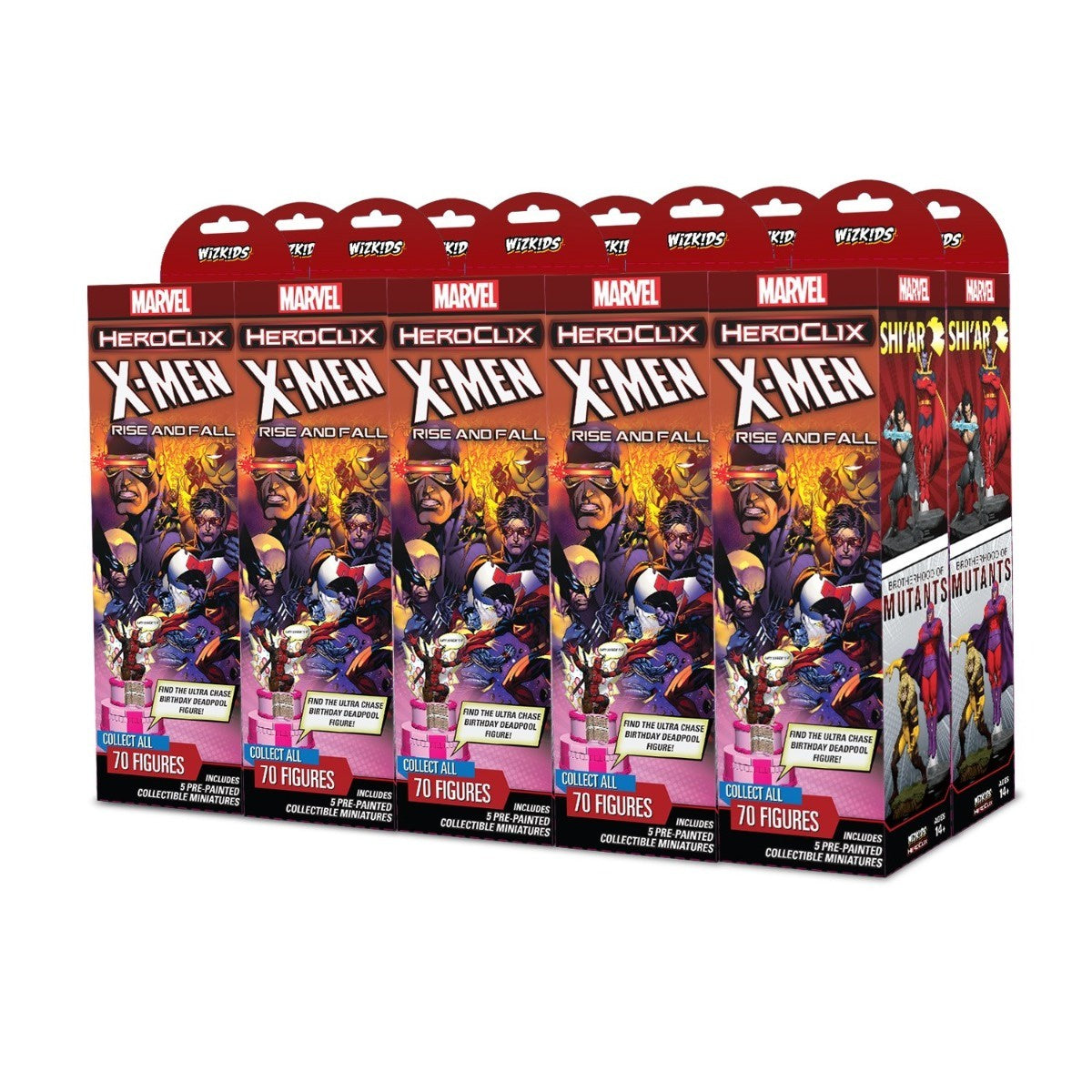 Marvel HeroClix X Men Rise and Fall Booster Brick-1