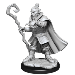 Critical Role Unpainted Miniatures Hobgoblin Wizard and Druid Male (2)-1