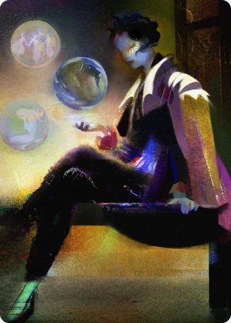 Obscura Interceptor Art Card [Streets of New Capenna Art Series]-1