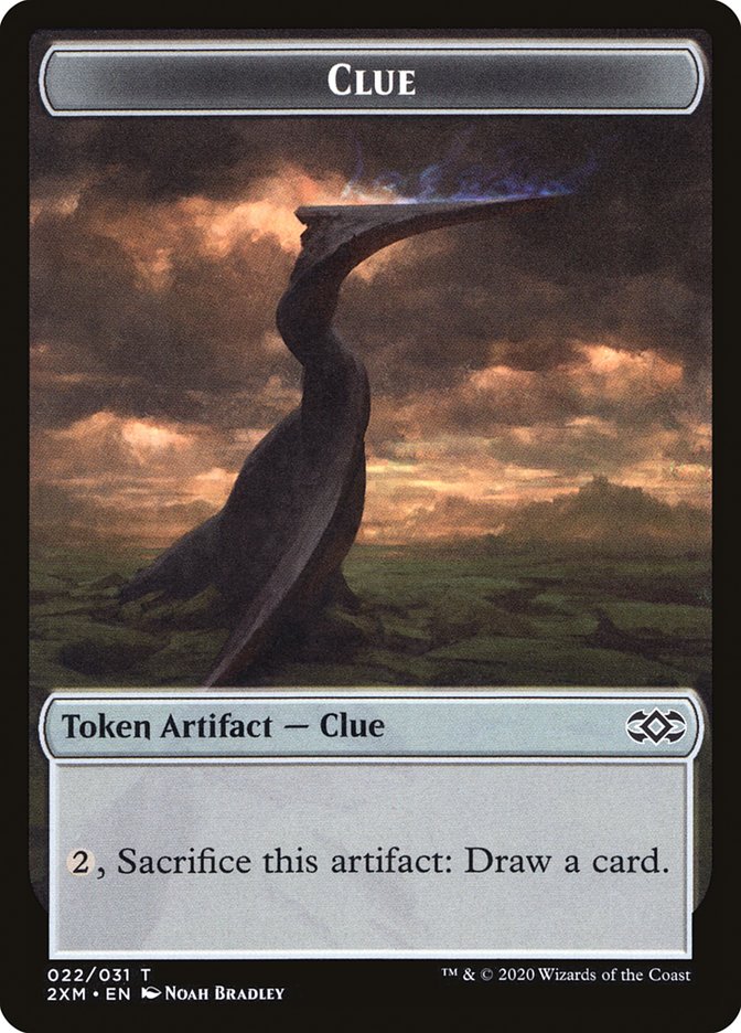 Clue Token [Double Masters Tokens]-1