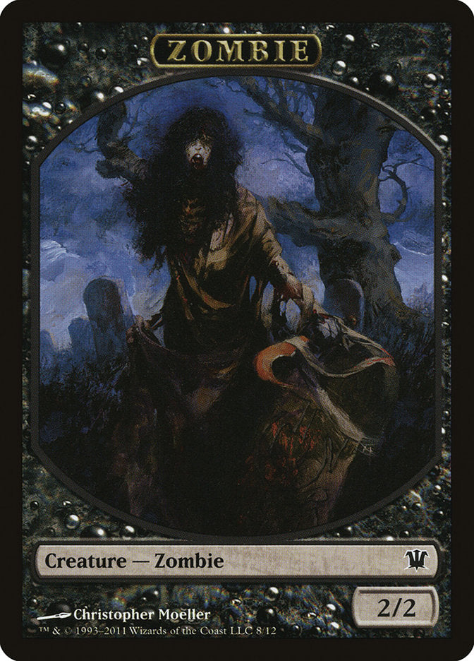 Zombie Token (8/12) [Innistrad Tokens]-1
