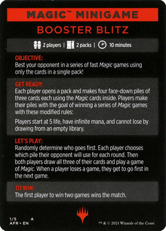 Booster Blitz (Magic Minigame) [Streets of New Capenna Minigame]-1