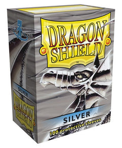 Sleeves - Dragon Shield - Box 100 - Silver-1