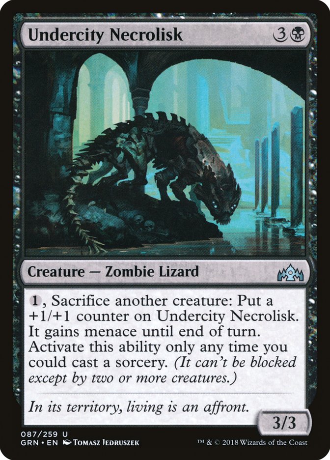 Undercity Necrolisk [Guilds of Ravnica]-1