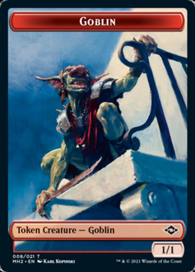 Goblin // Squirrel Double-Sided Token [Modern Horizons 2 Tokens]-1