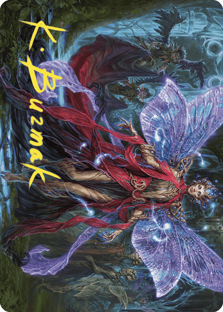 Tegwyll, Duke of Splendor Art Card (Gold-Stamped Signature) [Wilds of Eldraine Art Series]-1
