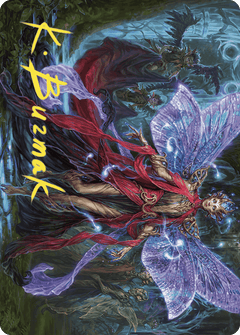 Tegwyll, Duke of Splendor Art Card (Gold-Stamped Signature) [Wilds of Eldraine Art Series]-1