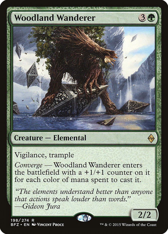 Woodland Wanderer [Battle for Zendikar]-1