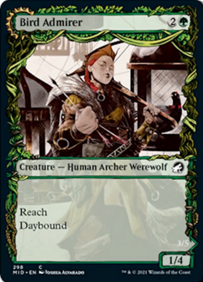 Bird Admirer // Wing Shredder (Showcase Equinox) [Innistrad: Midnight Hunt]-1