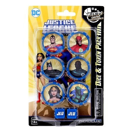 DC HeroClix Justice League Unlimited Dice and Token Pack-1