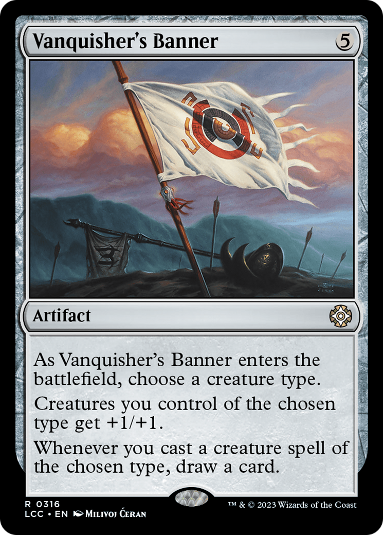 Vanquisher's Banner [The Lost Caverns of Ixalan Commander]-1