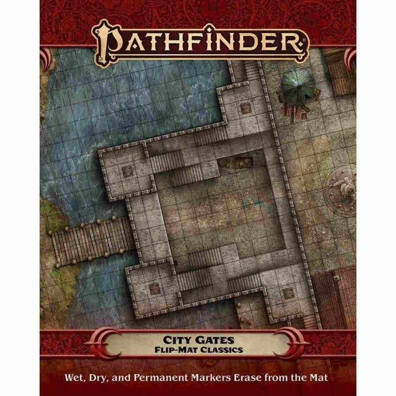 Pathfinder Accessories Flip-Mat Classics: Slum Quarter-1