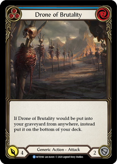 Drone of Brutality (Blue) [U-WTR166] (Welcome to Rathe Unlimited)  Unlimited Normal-1