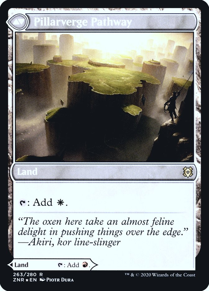 Needleverge Pathway // Pillarverge Pathway [Zendikar Rising Prerelease Promos]-2