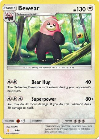 Bewear (18/30) [Sun & Moon: Trainer Kit - Alolan Raichu]-1