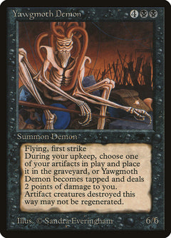 Yawgmoth Demon [Antiquities]-1
