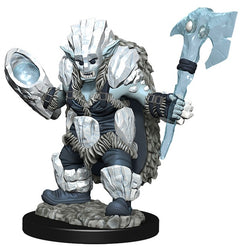 D&D Wizkids Wardlings Painted Miniatures Ice Orc and Ice Worm-1