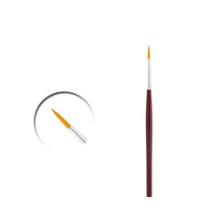 Vallejo Round Toray Brush No.2/0 Paint Brush [P54020]-1
