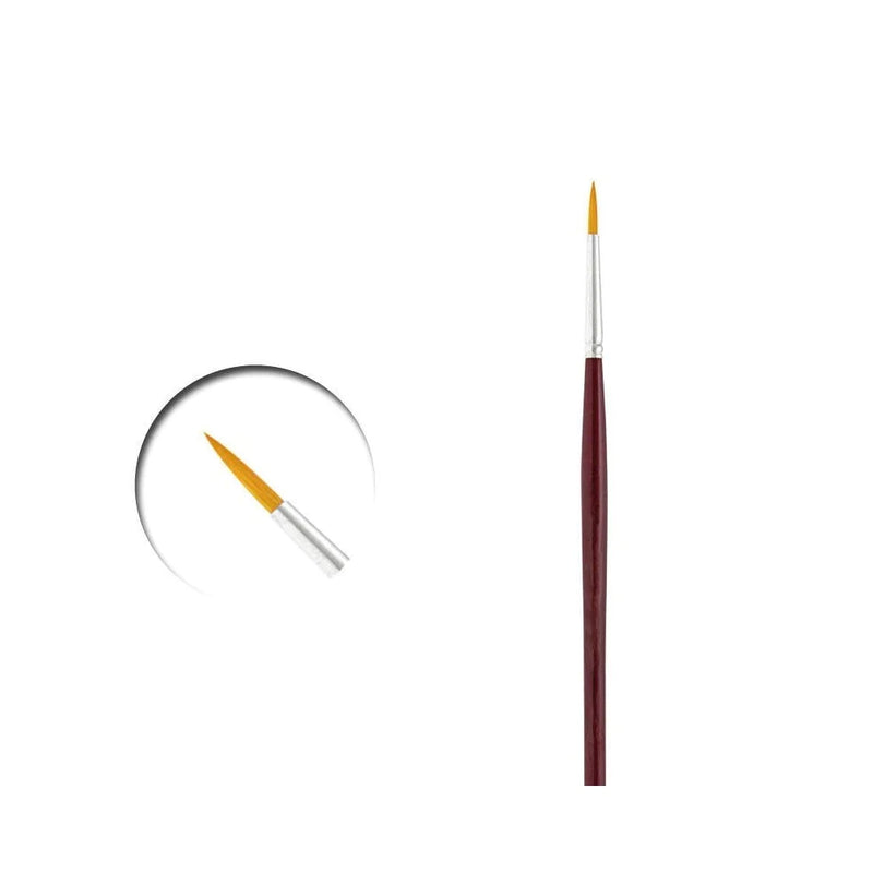 Vallejo Round Toray Brush No.2/0 Paint Brush [P54020]-1