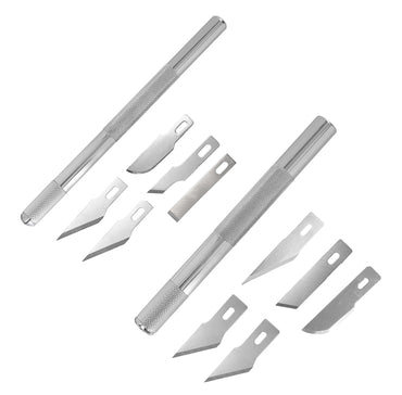 Bravo Handtools Knife Set #1 and #2 Handleswith 10 Assorted Blades