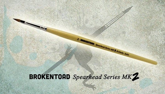 Broken Toad - Spearhead Series MK2 Brush - Size 0-2