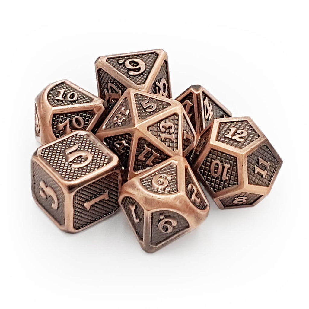 Metal Dice - Dragonscale Copper