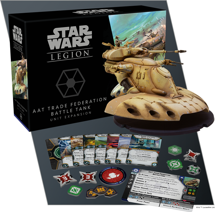 Star Wars Legion AAT Trade Federation Battle Tank-2